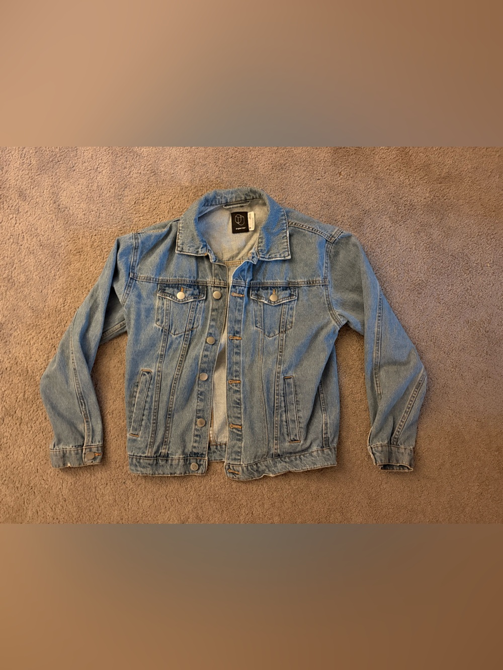 Original Use Light Blue Men’s Denim Jacket